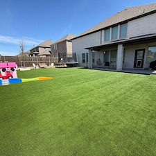 Complete-Kid-Pet-Friendly-Backyard-Artificial-Turf-Installation-in-Celina-TX 14